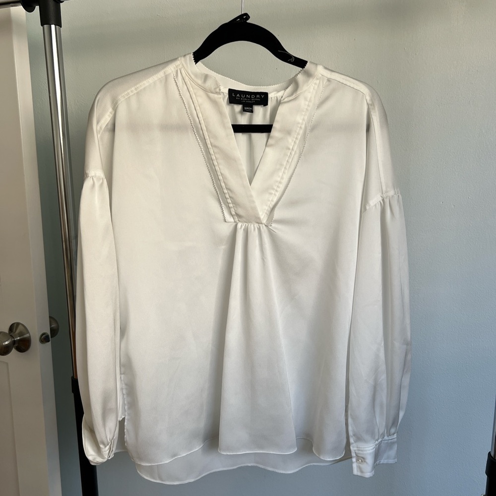 White Blouse by Laundry